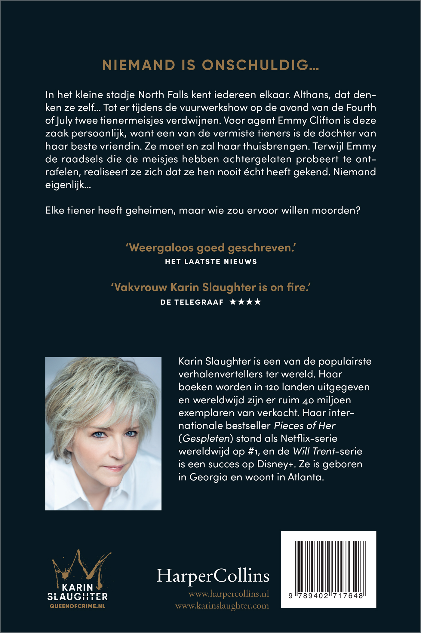 Achterkant van Gebroken engelen