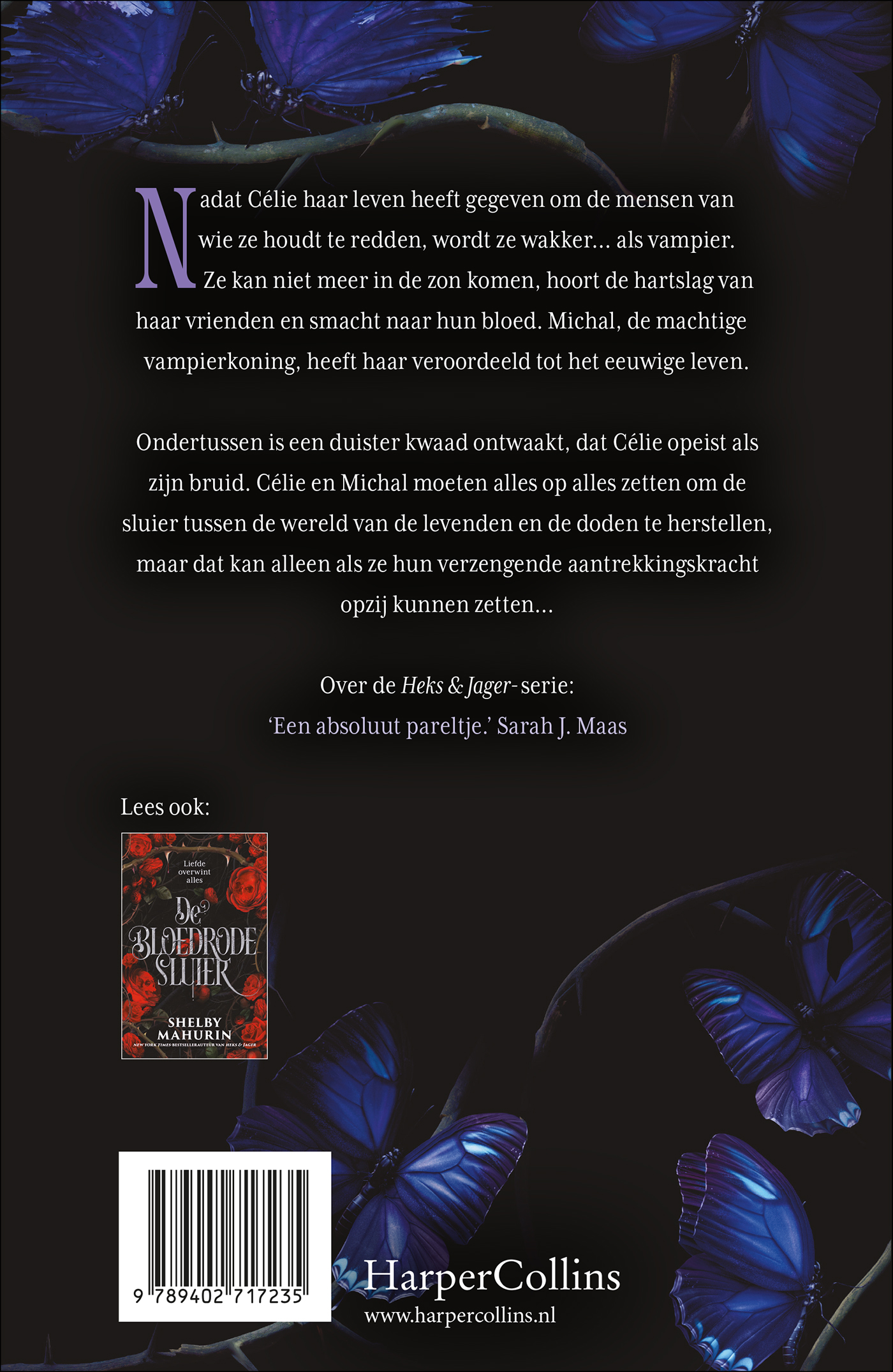 Achterkant van De schaduwbruid