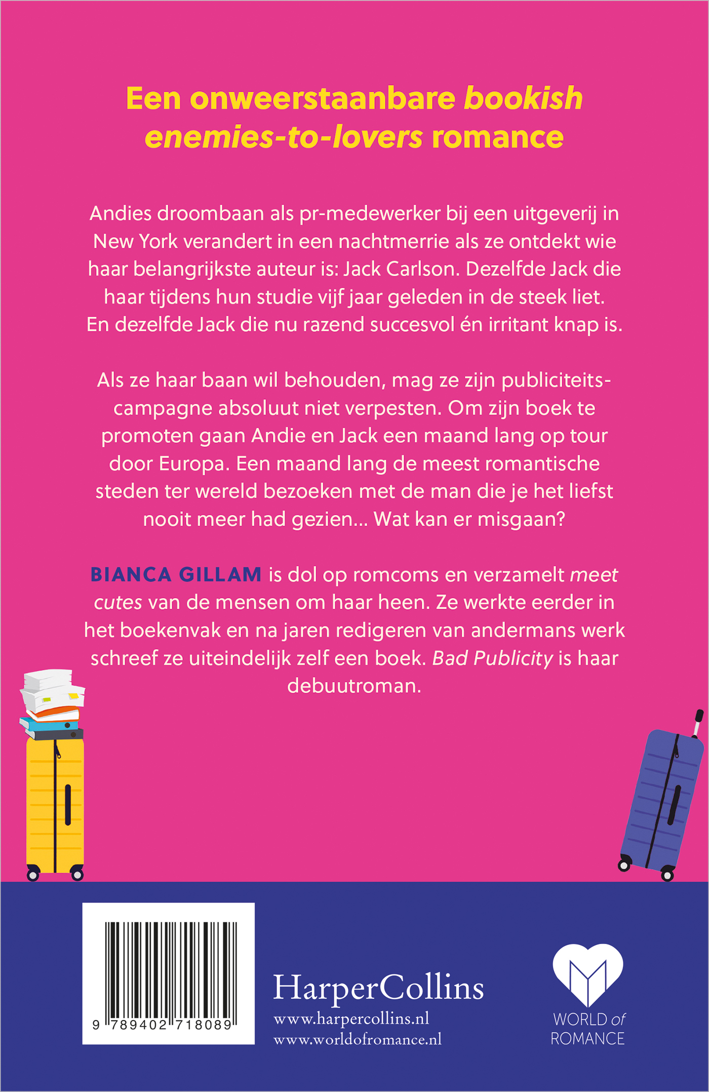 Achterkant van Bad Publicity