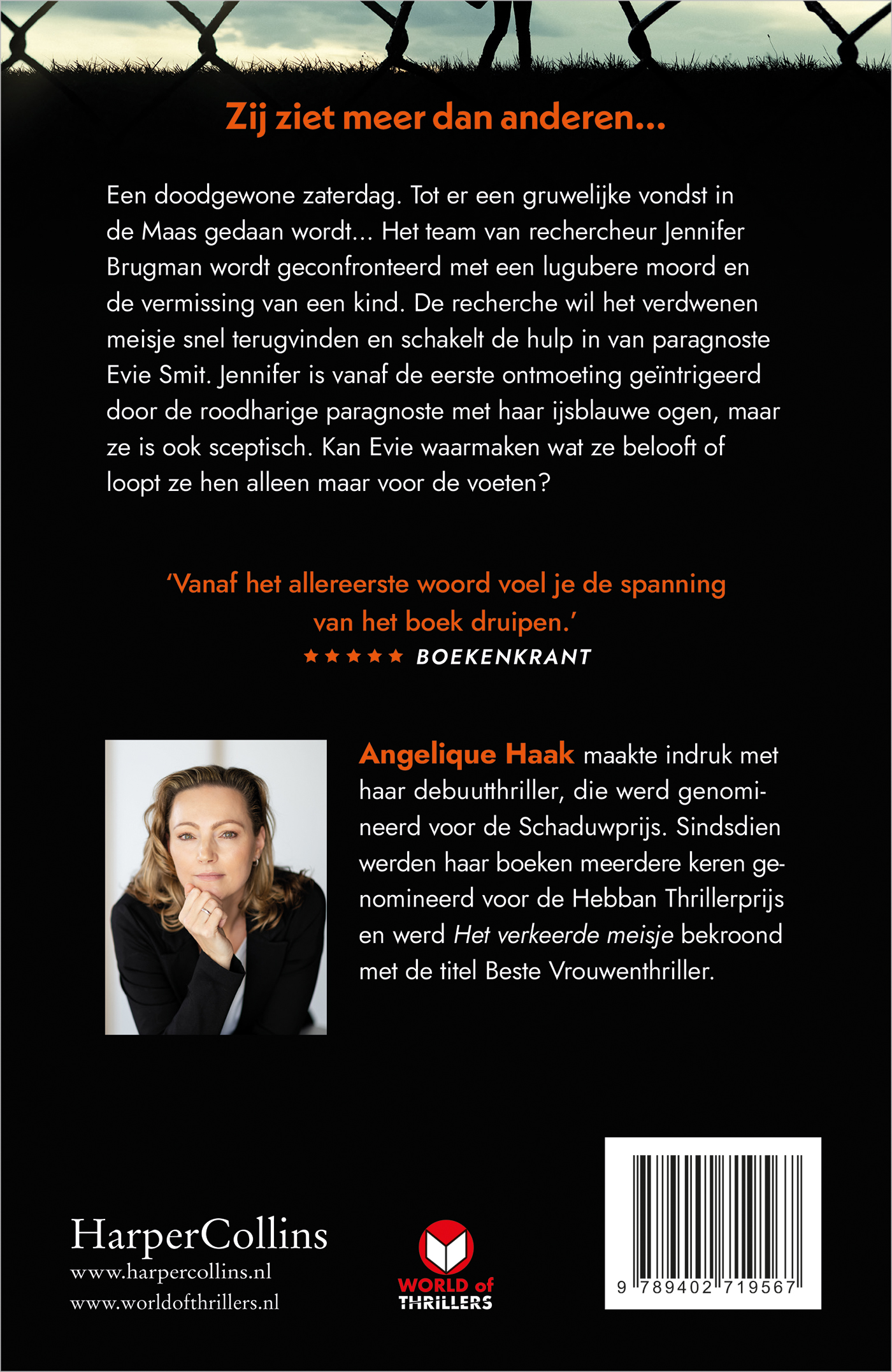 Achterkant van Zwarte ziel