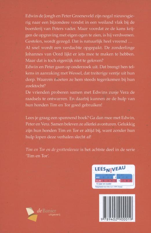 Achterkant van De grottenleeuw