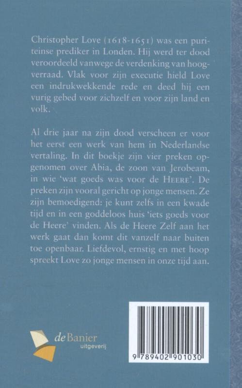 Achterkant van Wandelen in de waarheid