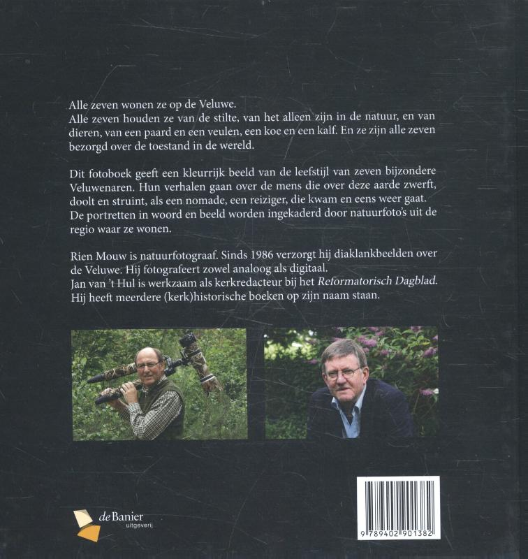 Achterkant van Mensen van de Veluwe