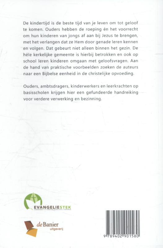 Achterkant van Kinderen voor de Koning