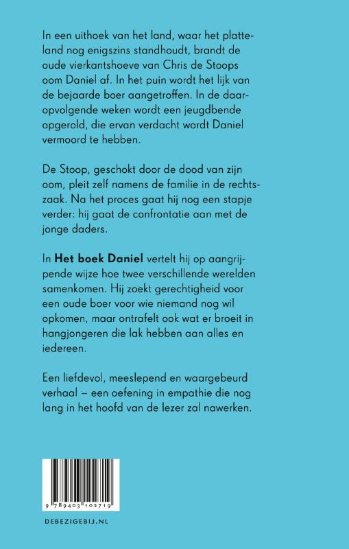 Achterkant van Het boek Daniel