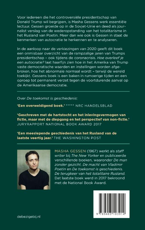 Achterkant van Hoe overleef je een autocratie?