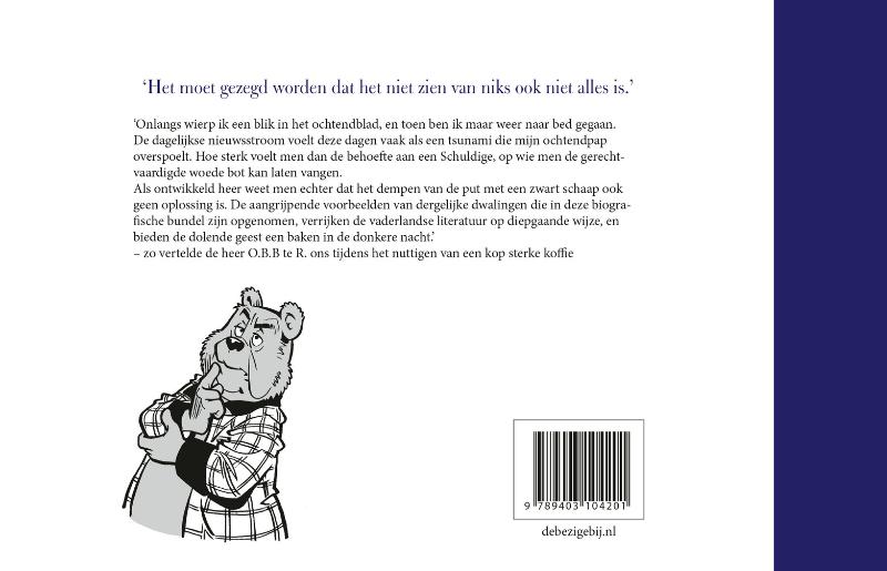 Achterkant van Zoals mijn goede vader zei
