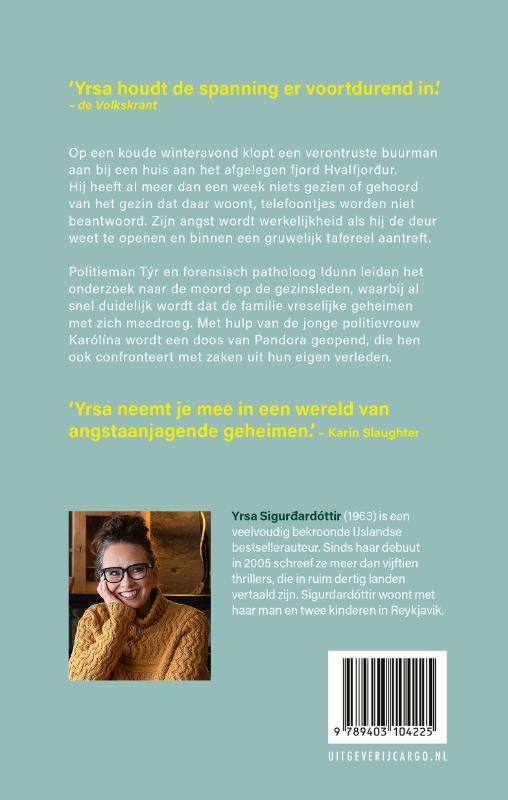Achterkant van Ik zie je