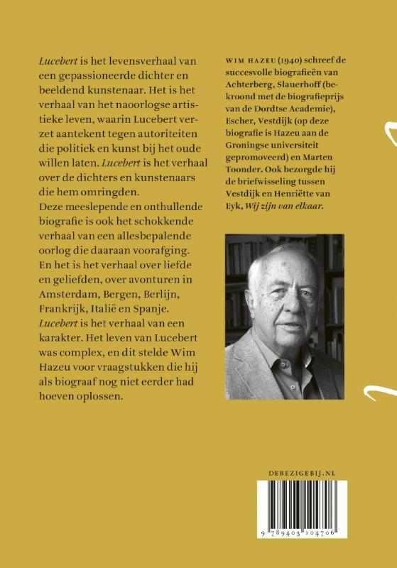 Achterkant van Lucebert