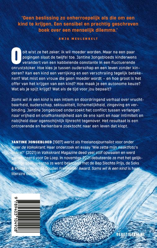 Achterkant van Soms wil ik een kind