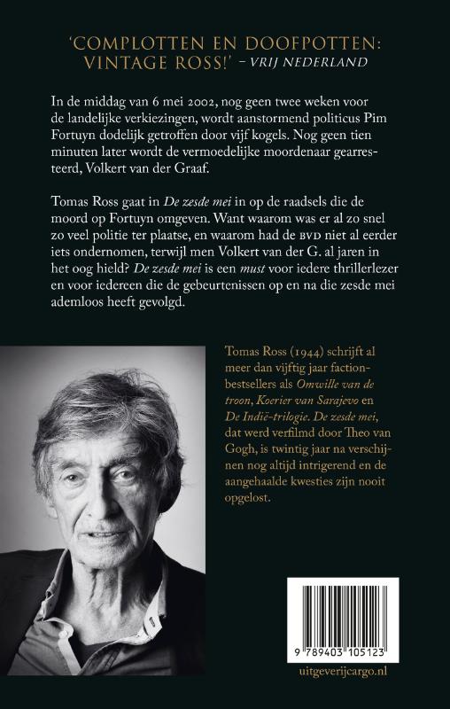 Achterkant van De zesde mei