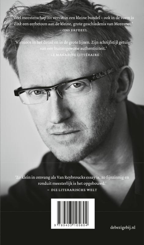 Achterkant van Zink