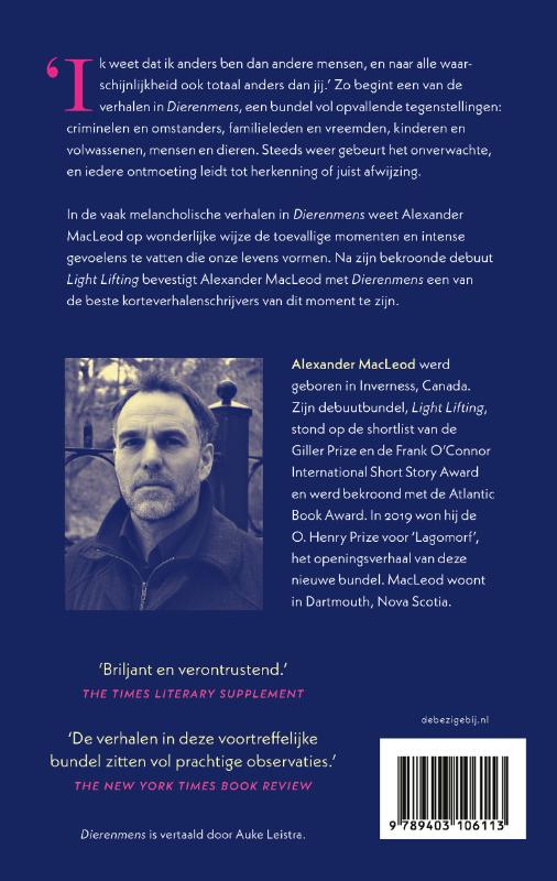 Achterkant van Dierenmens