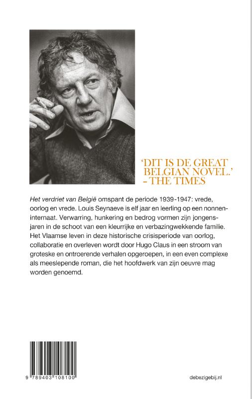 Achterkant van Het verdriet van België