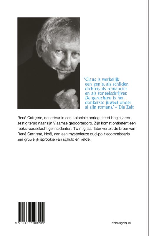 Achterkant van De geruchten