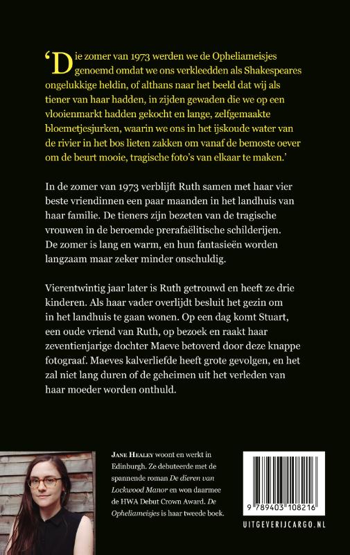 Achterkant van De Ophelia-meisjes