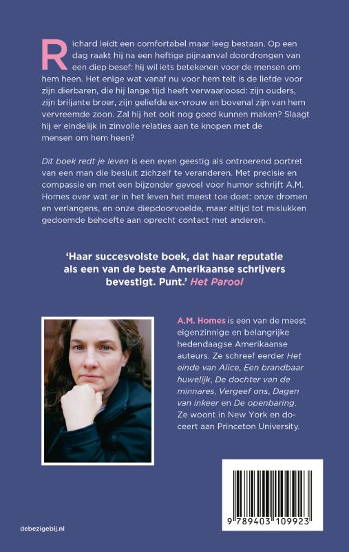 Achterkant van Dit boek redt je leven
