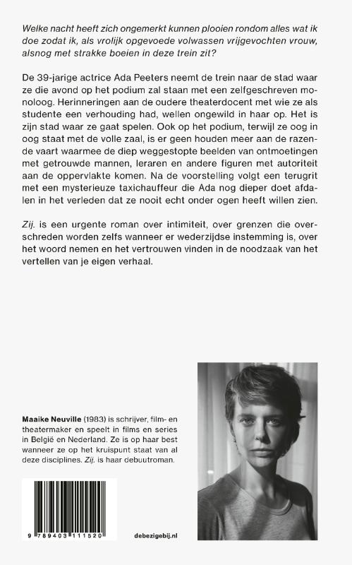 Achterkant van Zij.