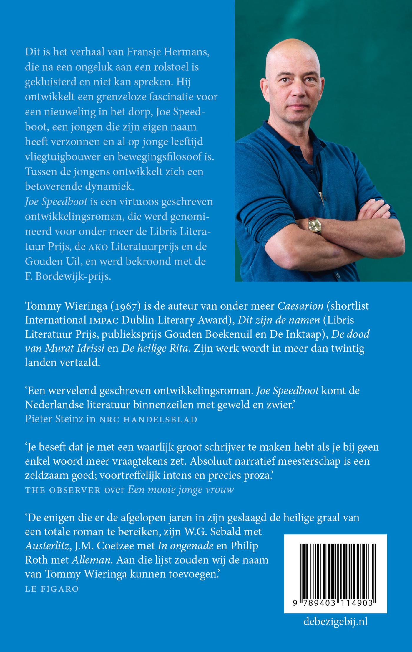 Achterkant van Joe Speedboot