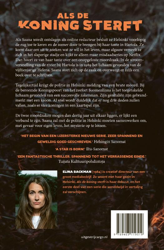 Achterkant van Als de koning sterft