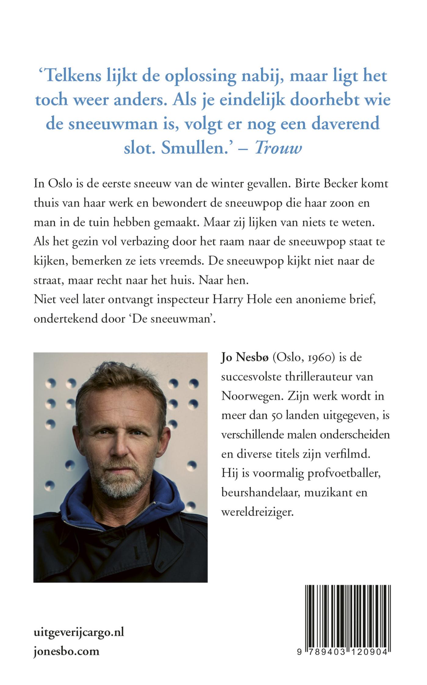 Achterkant van De sneeuwman