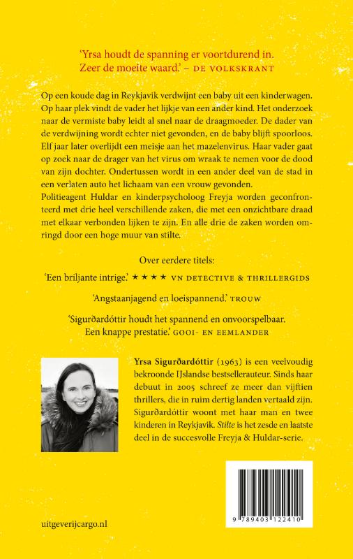Achterkant van Stilte