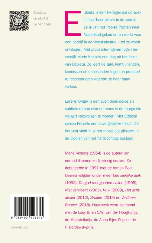 Achterkant van Levenshonger