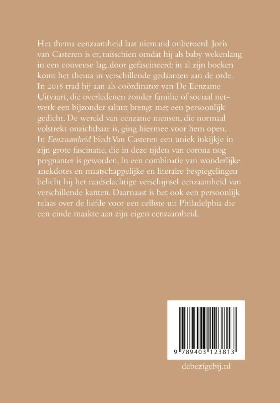 Achterkant van Eenzaamheid