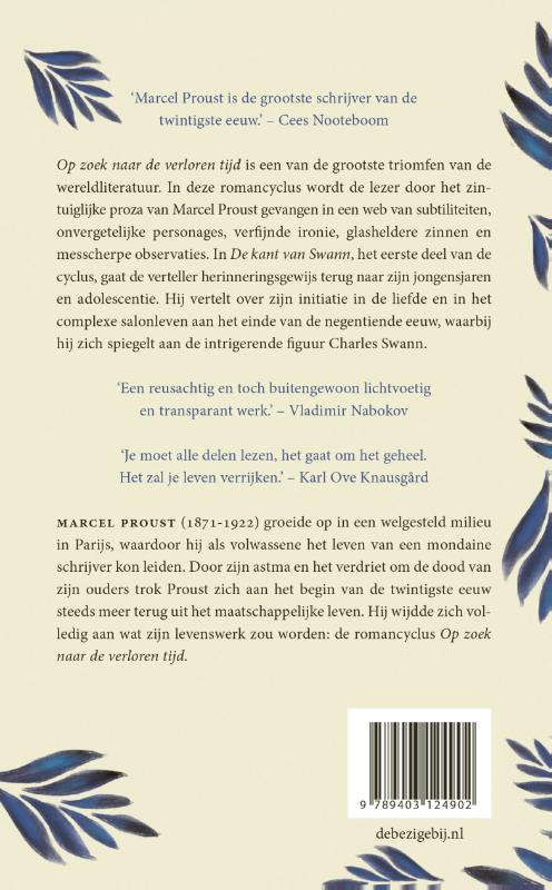 Achterkant van De kant van Swann