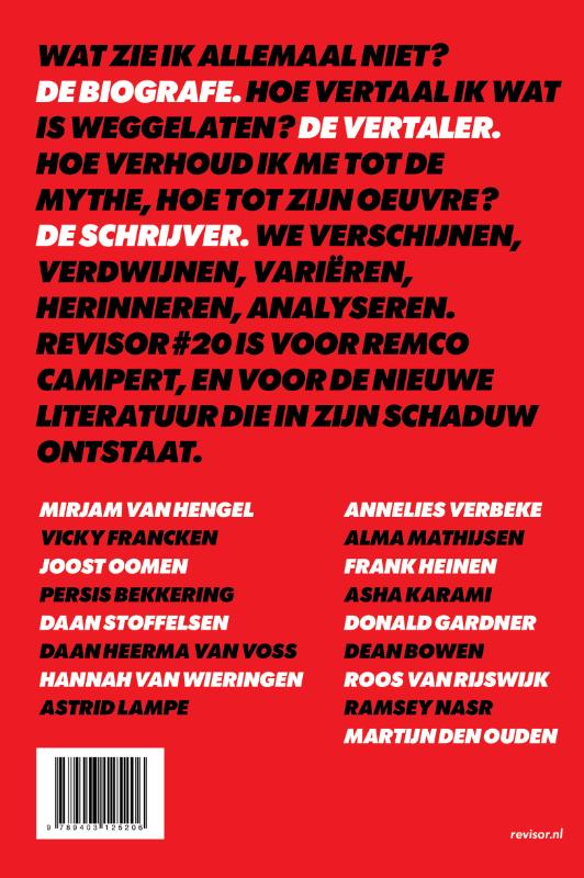 Achterkant van 20