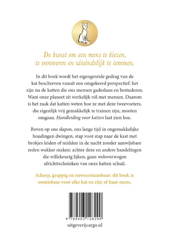 Achterkant van Handleiding voor katten