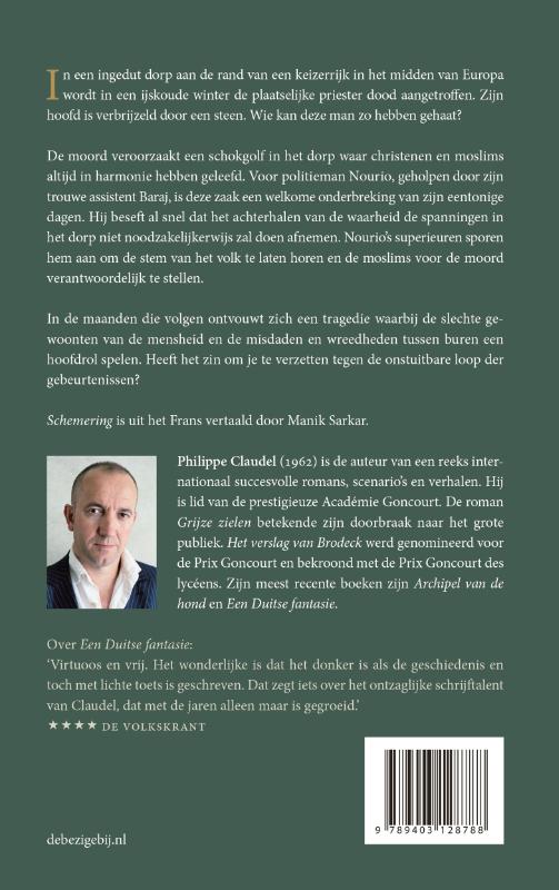 Achterkant van Schemering