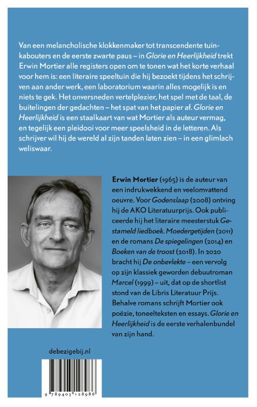 Achterkant van Glorie en heerlijkheid