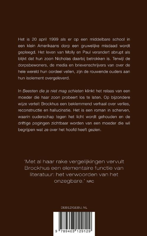 Achterkant van Beesten die je niet mag schieten