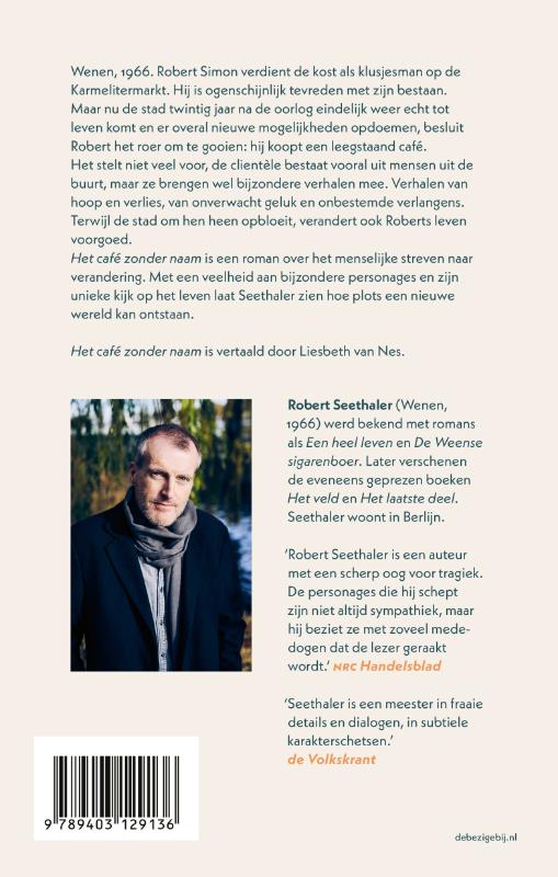 Achterkant van Het café zonder naam