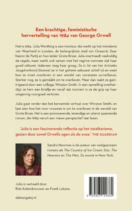 Achterkant van Julia