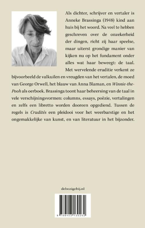 Achterkant van Crudités