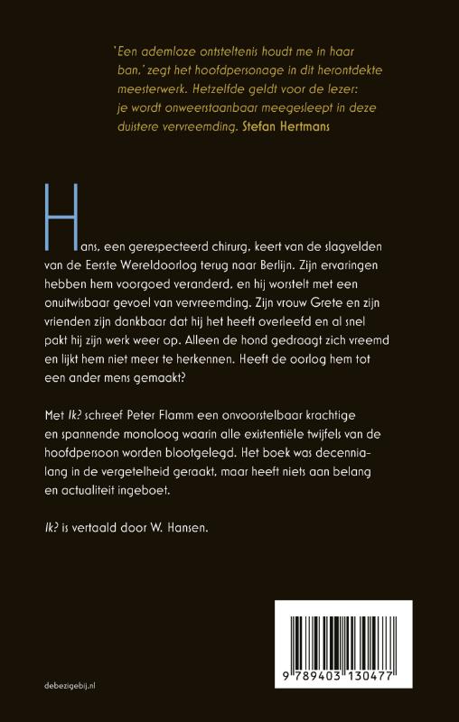 Achterkant van Ik?
