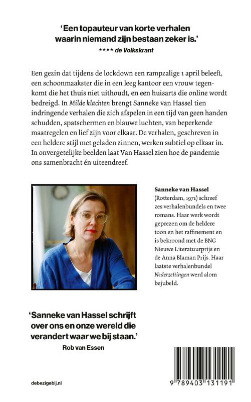 Achterkant van Milde klachten