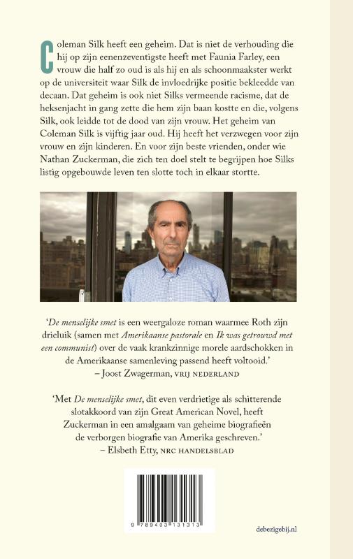 Achterkant van De menselijke smet