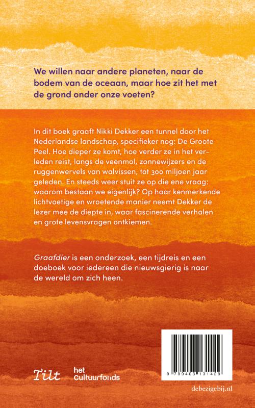 Achterkant van Graafdier
