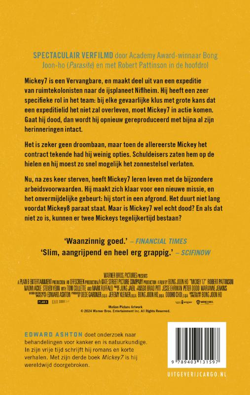 Achterkant van Mickey7