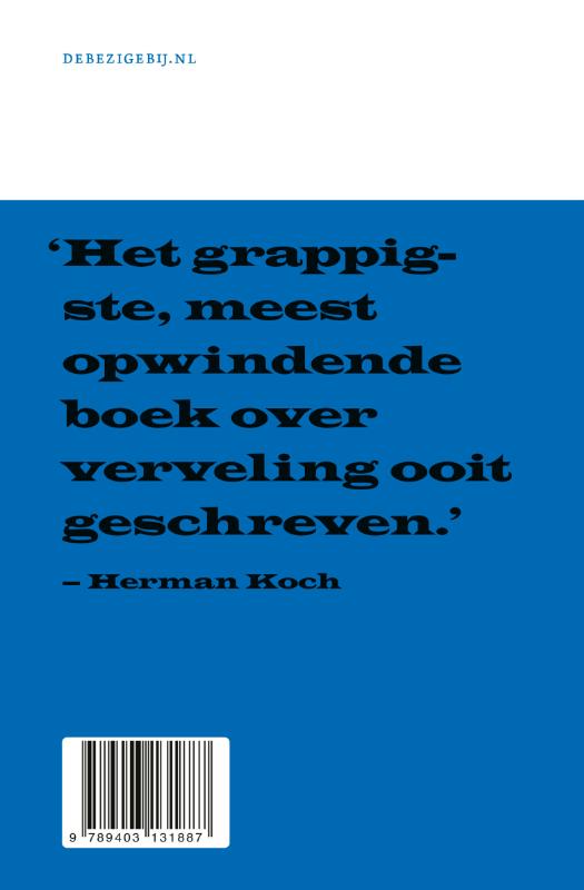 Achterkant van De Avonden