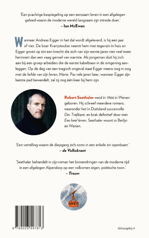 Achterkant van Een heel leven