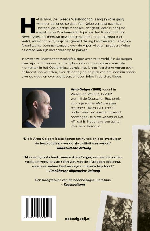 Achterkant van Onder de Drachenwand