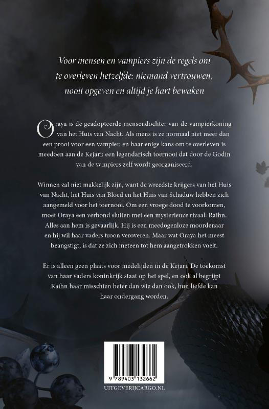 Achterkant van The Serpent and the Wings of Night