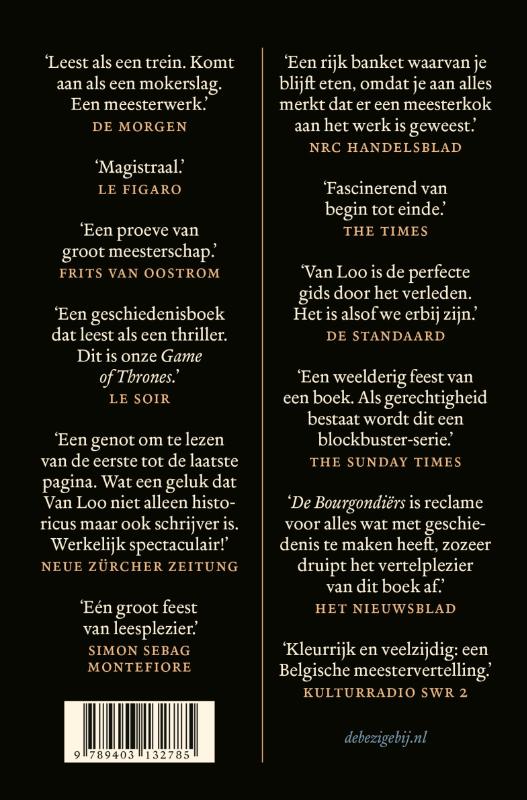 Achterkant van De Bourgondiërs