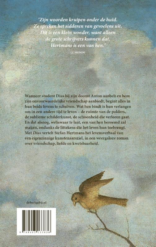 Achterkant van Dius