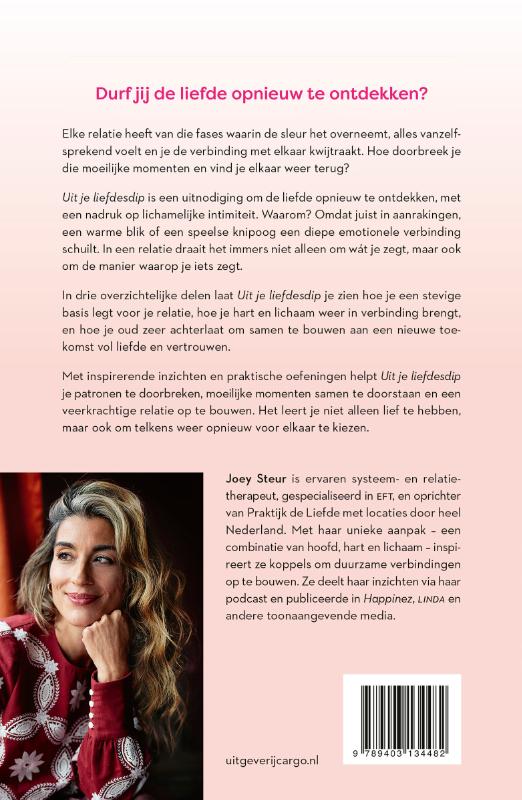 Achterkant van Uit je liefdesdip
