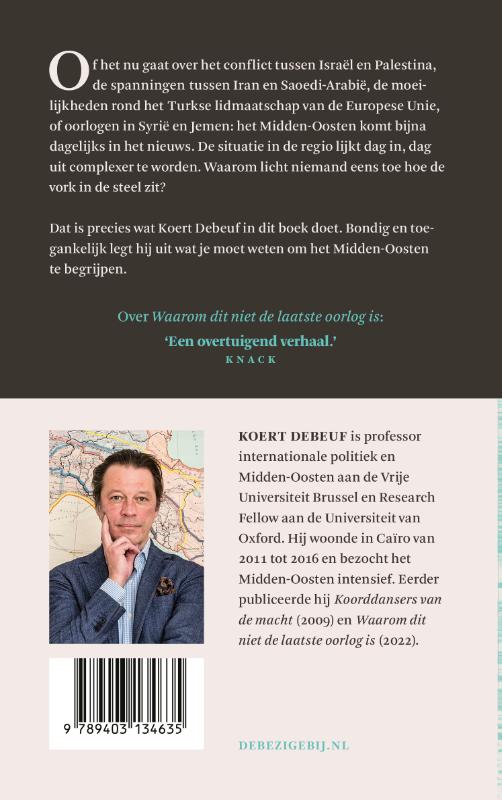 Achterkant van Wat je moet weten om het Midden-Oosten te begrijpen